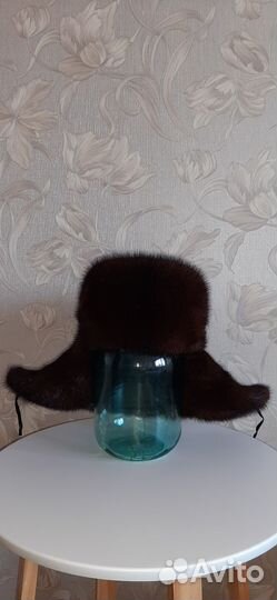 Норковая шапка мужская