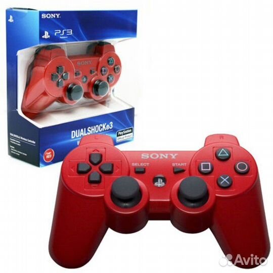 Геймпад dualshock 3 красный