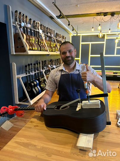 Ремонт и реставрация гитар\замена струн