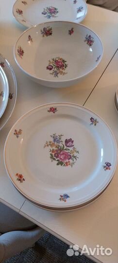 Столовый Саксонский фарфор Freiberger Porzellan