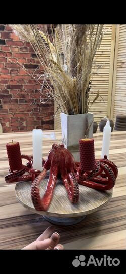 Керамическая фигура, осьминог