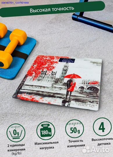 Весы Напольные Электронные Новые (Арт.28361)