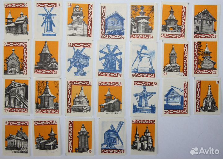 Спичечные этикетки СССР нечастые наборы