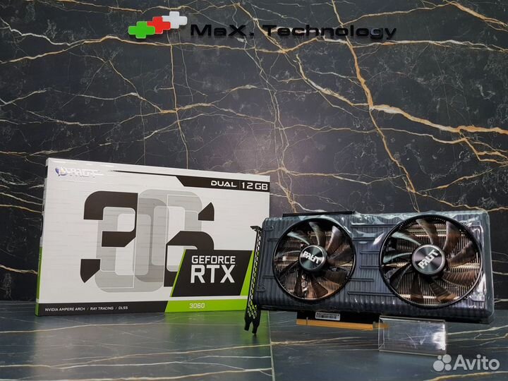 Видеокарта RTX 3060 12GB Palit