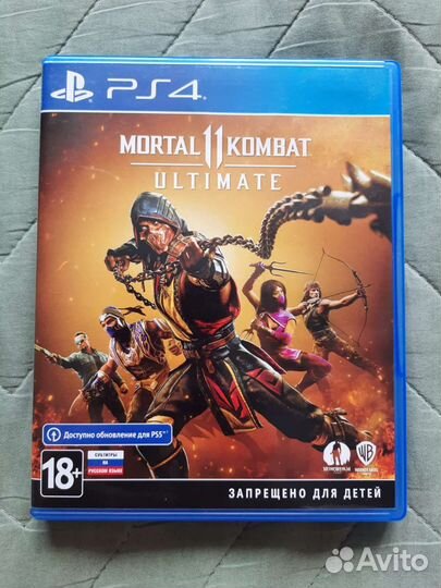 Игра для приставки PS 4 mortal kombat 11