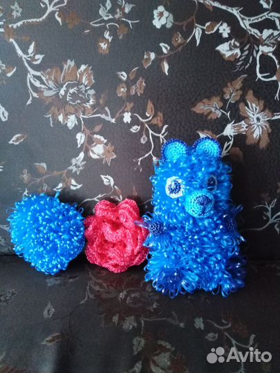 Мочалка ручной работы