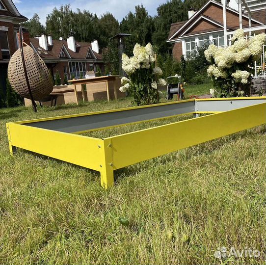 Грядки оцинкованные полимерные