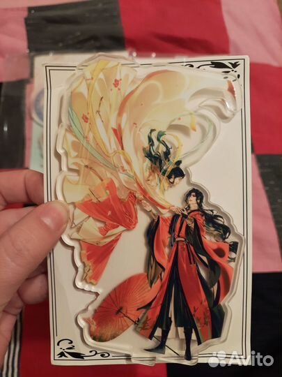 Акриловые фигурки геншин,бсд + плакат хср Блейд