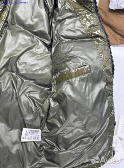 Пуховик Cole Buxton зеленый качество (Арт.33839)