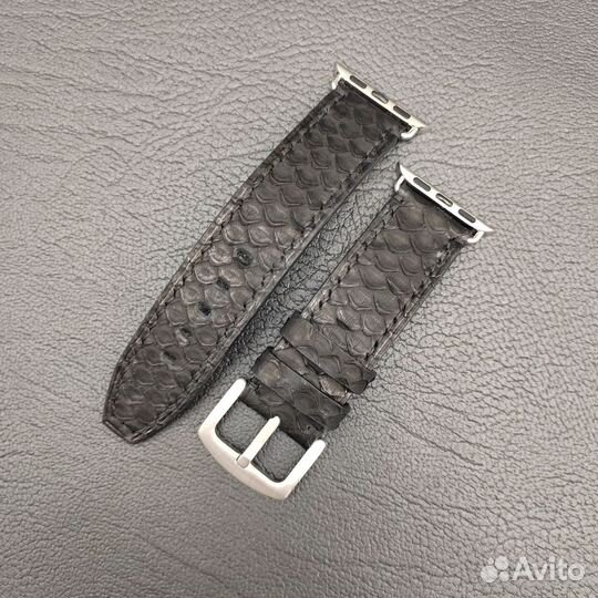 Ремешок для часов Apple watch из кожи питона