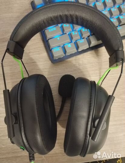 Проводная гарнитура Razer Blackshark V2 X черный