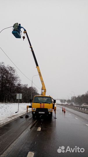 Услуги манипулятора, автовышка