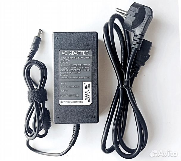 Блок питания Mikrotik 24V 2.5A аналог 24hpow