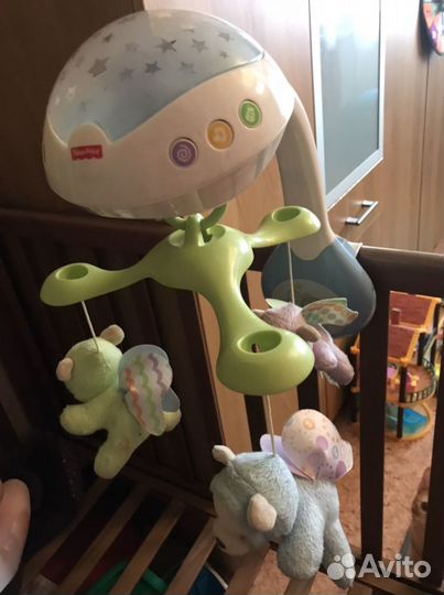 Электронный мобиль Fisher-Price Мечты о бабочках