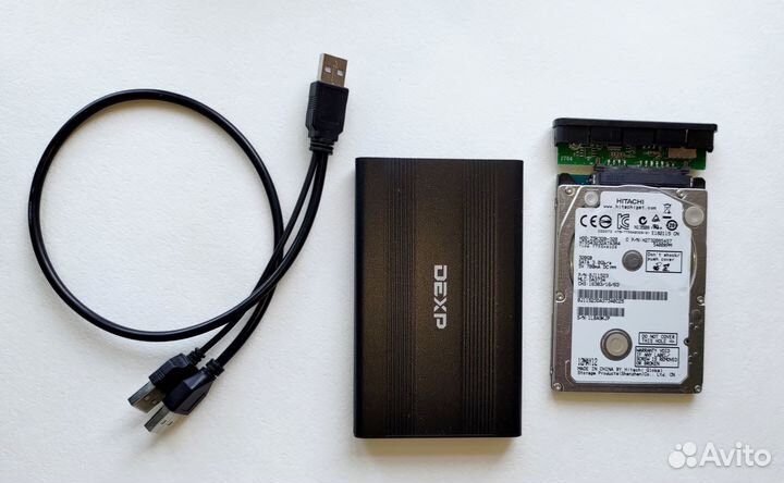 Внешний жесткий диск Hitachi 320 гб USB
