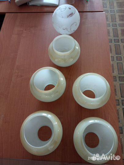 Плафоны для люстры стеклянные