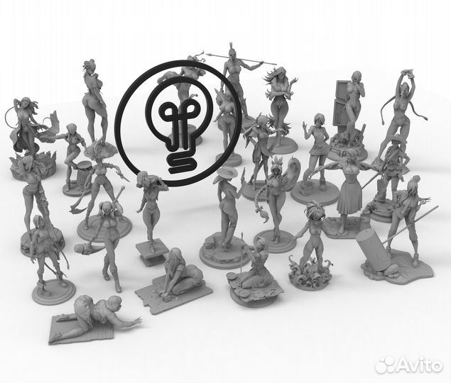 Изготовление фигурок на заказ, статуэтки, по фото