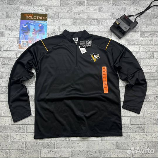 Кофта / Джемпер Pittsburgh Penguins NHL 1/4 Zip