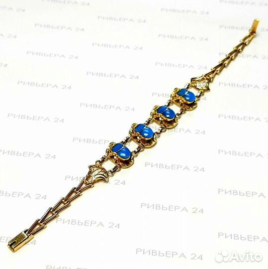 Золотой браслет 750 пробы 15.78 грамм