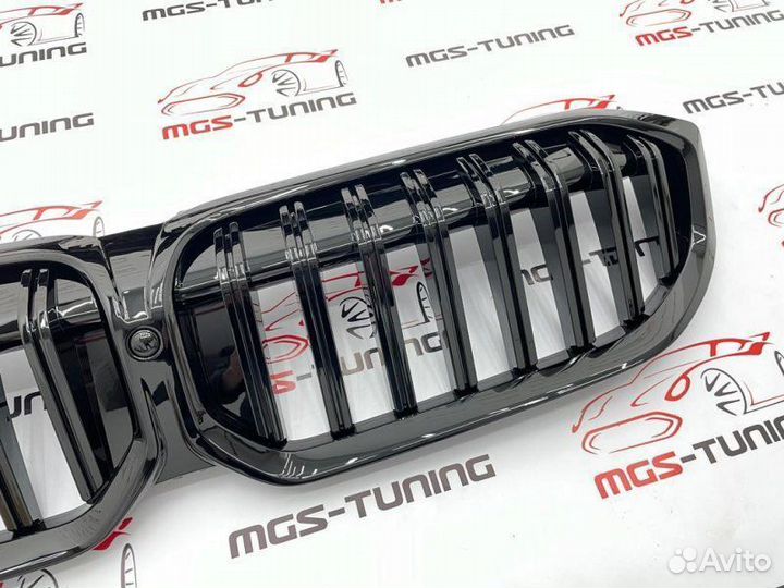 Решетка M Performance черный глянец BMW 3 G20 рест