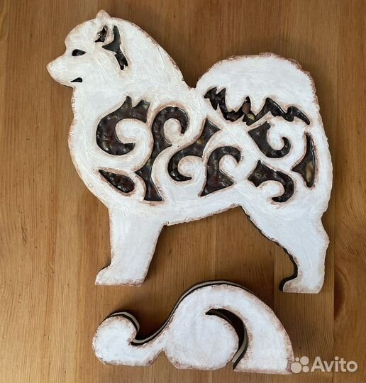 Фигурка Самоед дерево