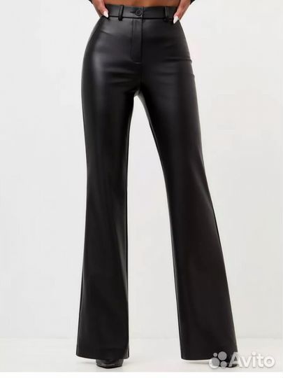 Брюки кожаные
