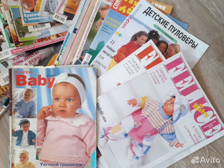 Журналы вязание (46 шт.)