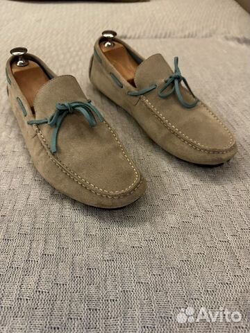 Мокасины мужские corneliani, размер 8 (41-42)