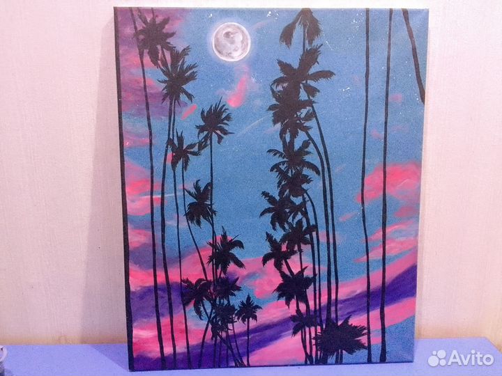 Картина на холсте акрил