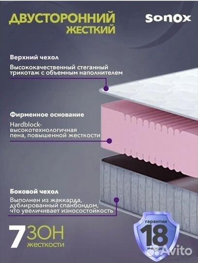 Матрас на кровать 180 на 200