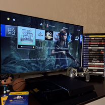 Sony playstation 4 FIFA24 + куча игр