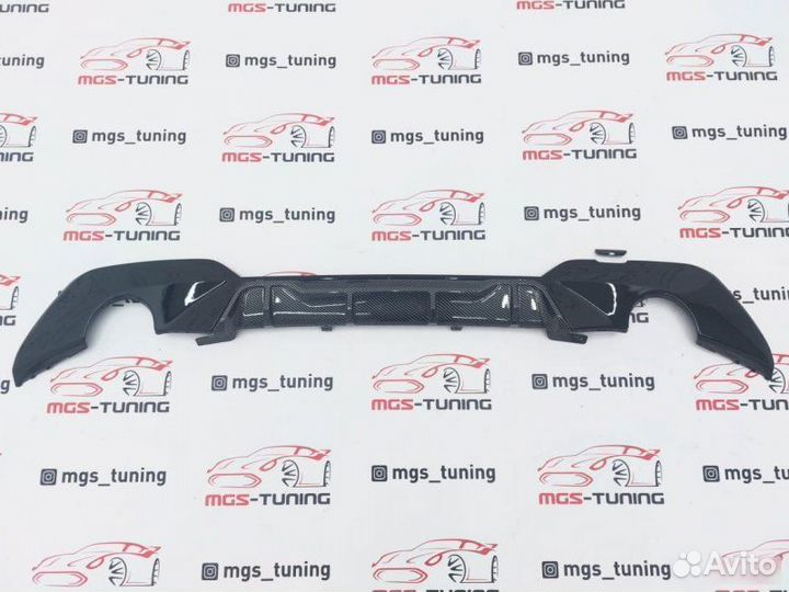 Диффузор BMW 3 Series G20 Competition Под карбон