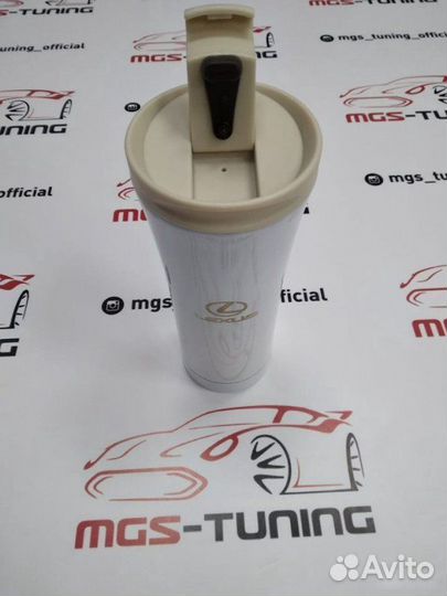 Термокружка Lexus белая