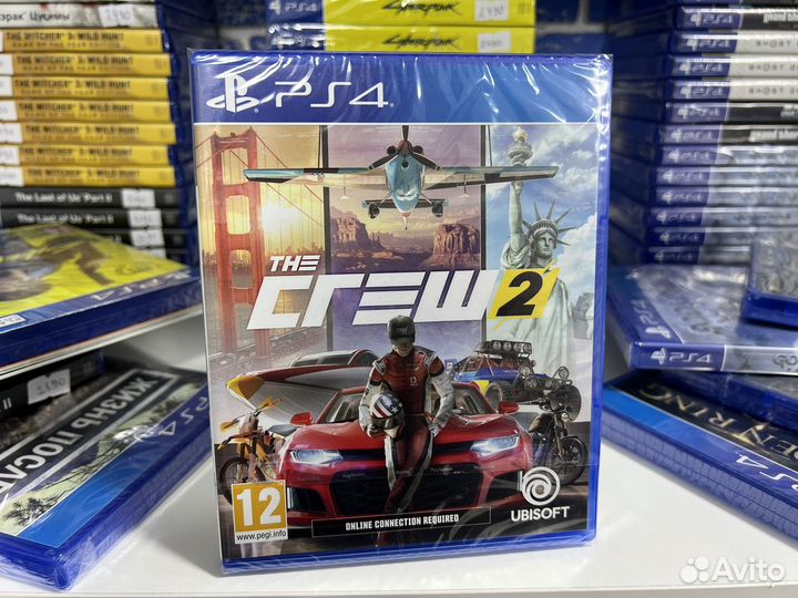 Диск PS4 The Crew 2 / Новый