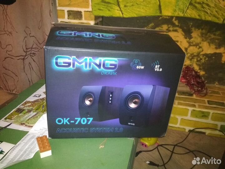 Колонки Oklick gmng OK-707 Черный 60Вт