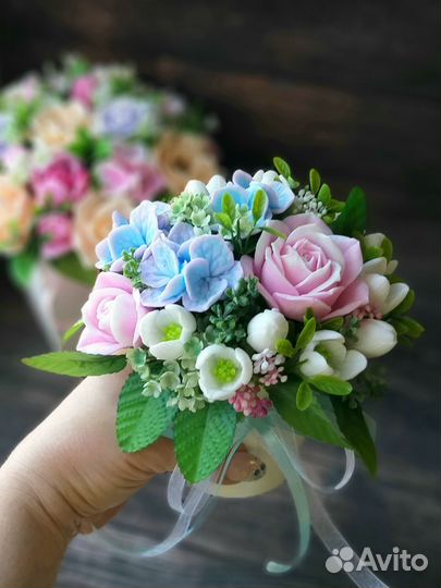Букет из мыла
