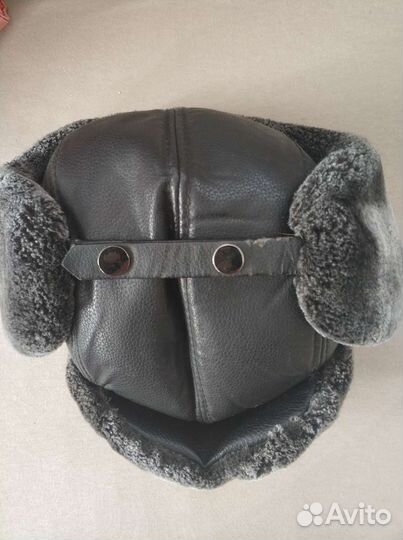 Шапка ушанка зимняя