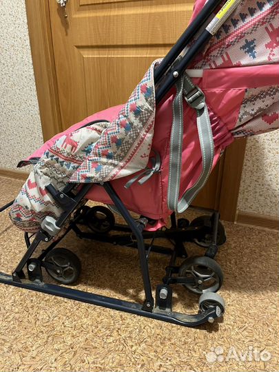 Коляска санки Nika Умка 3-1