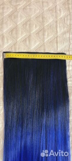 Накладные волосы на заколках