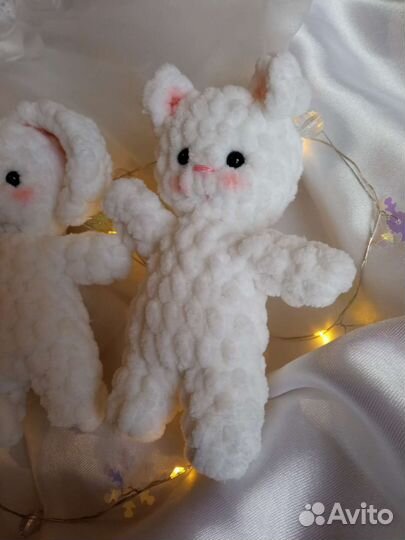 Набор вязаных игрушек ручной работы