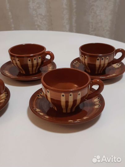Чайный набор. Керамика. СССР