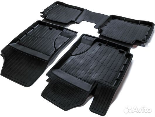 Коврики в салон Solaris, Rio III резиновые