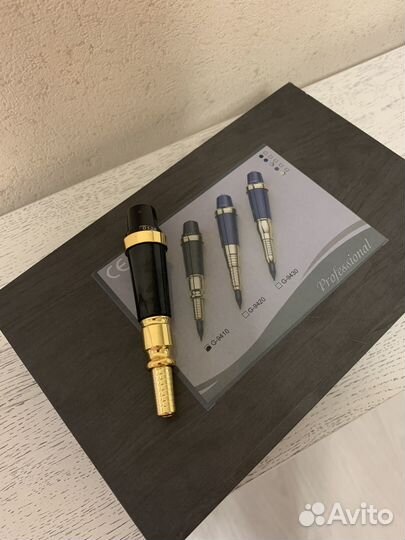 Машинка для перманентного макияжа с блоком