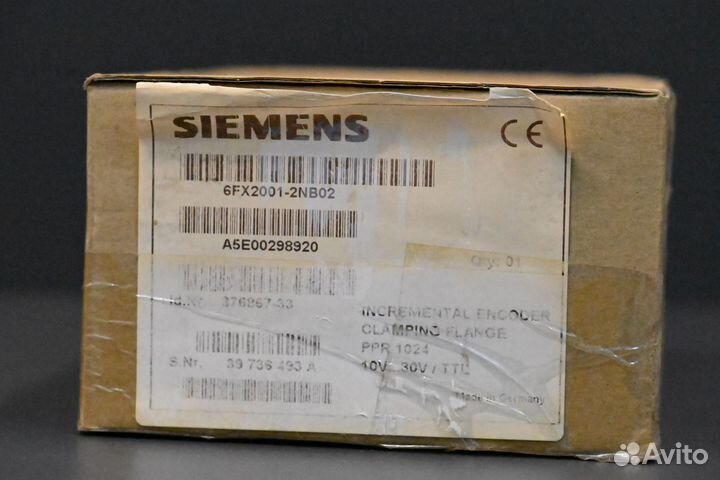 Siemens 6FX2001-2NB02 новое, 1 шт
