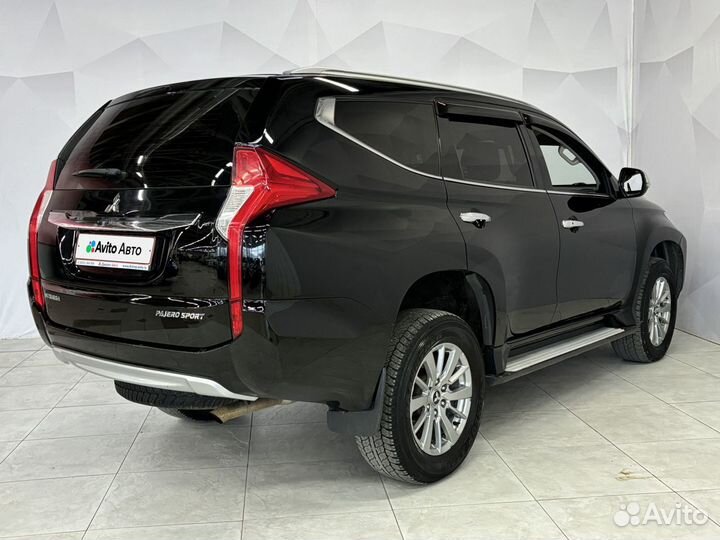 Mitsubishi Pajero Sport 2.4 AT, 2019, 206 000 км