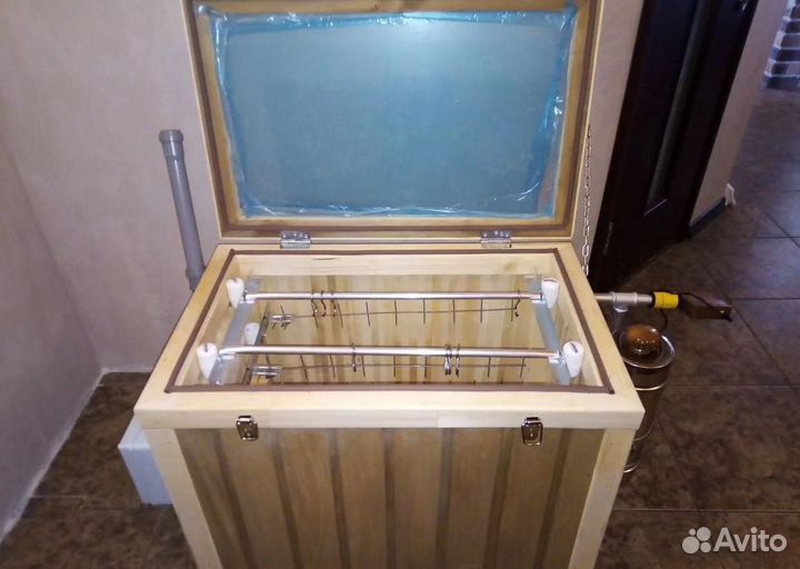 Коптильня холодного копчения с электростатикой