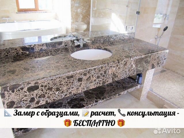 Столешница из искусственного камня для кухни