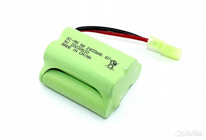 Аккумулятор Ni-Mh 6V 2400 mAh AA Row разъем Tamiya