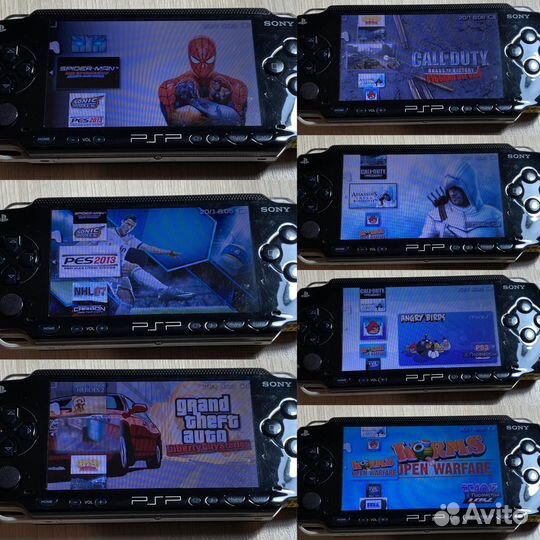 Игровая приставка sony psp