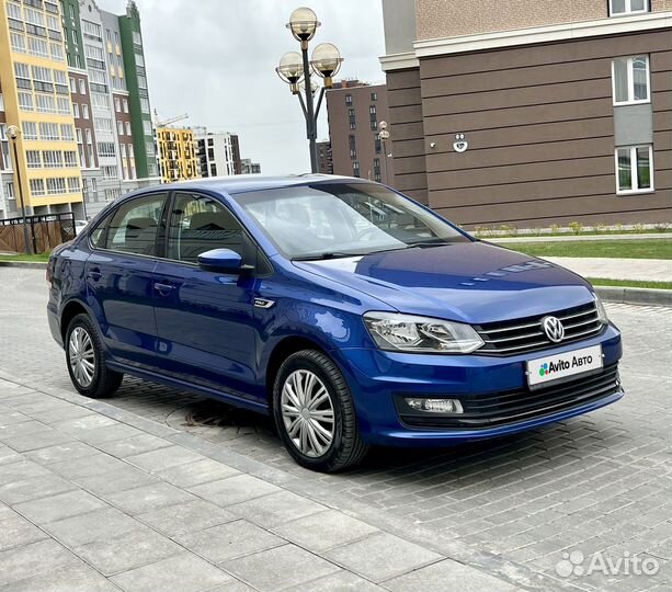 Volkswagen Polo 1.6 AT, 2019, 129 875 км